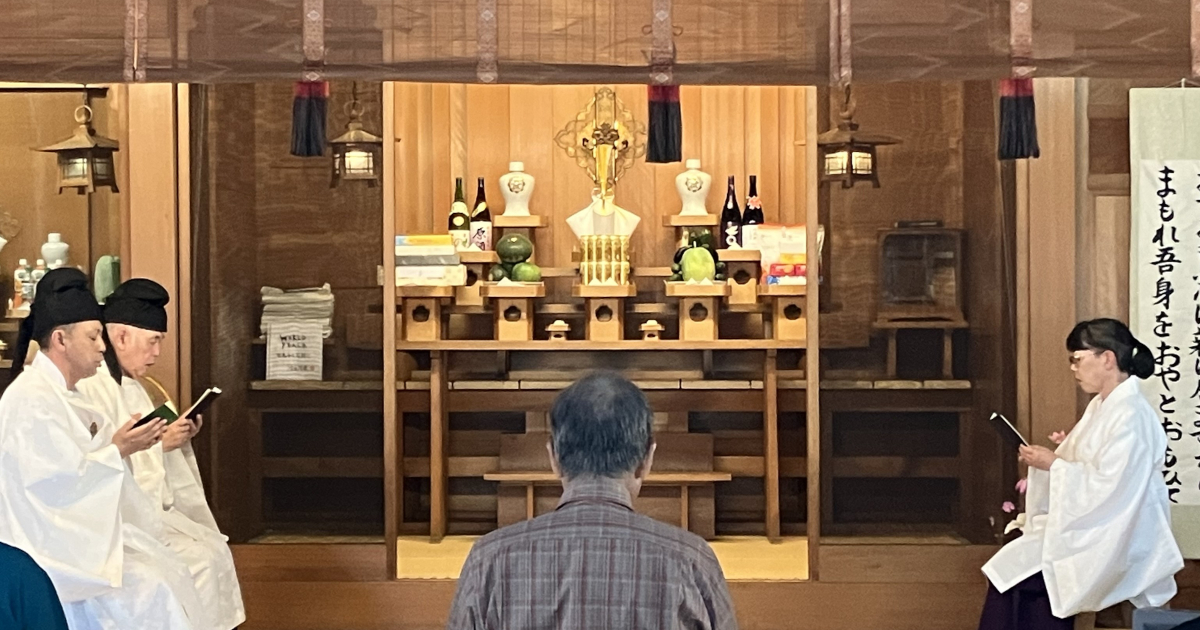2026年10月10日の生神金光大神月例祭が仕えられた投稿のサムネイル画像