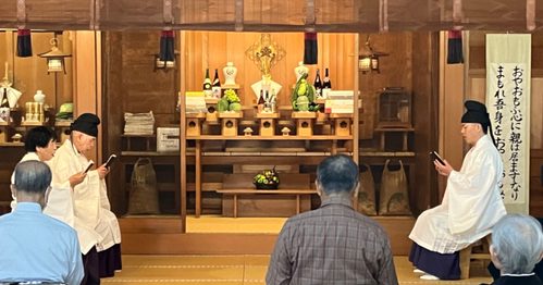 令和8年10月22日天地金乃神月例祭が仕えられました